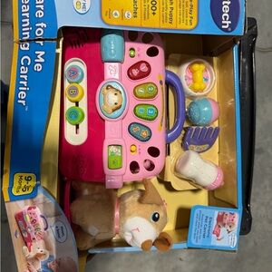 VTech Pink Interactive Learning Carrier
